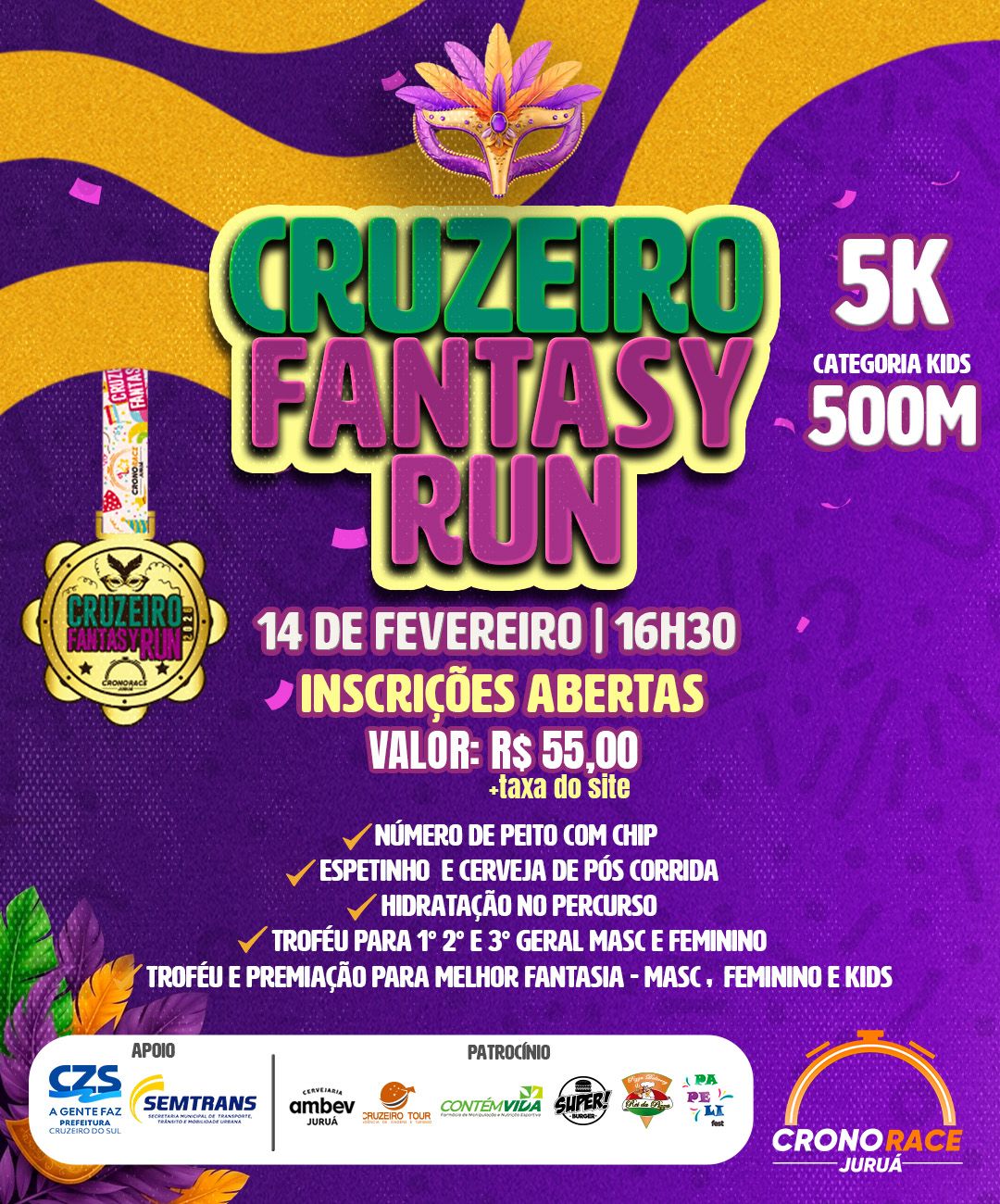 Cruzeiro Fantasy Run - Banner