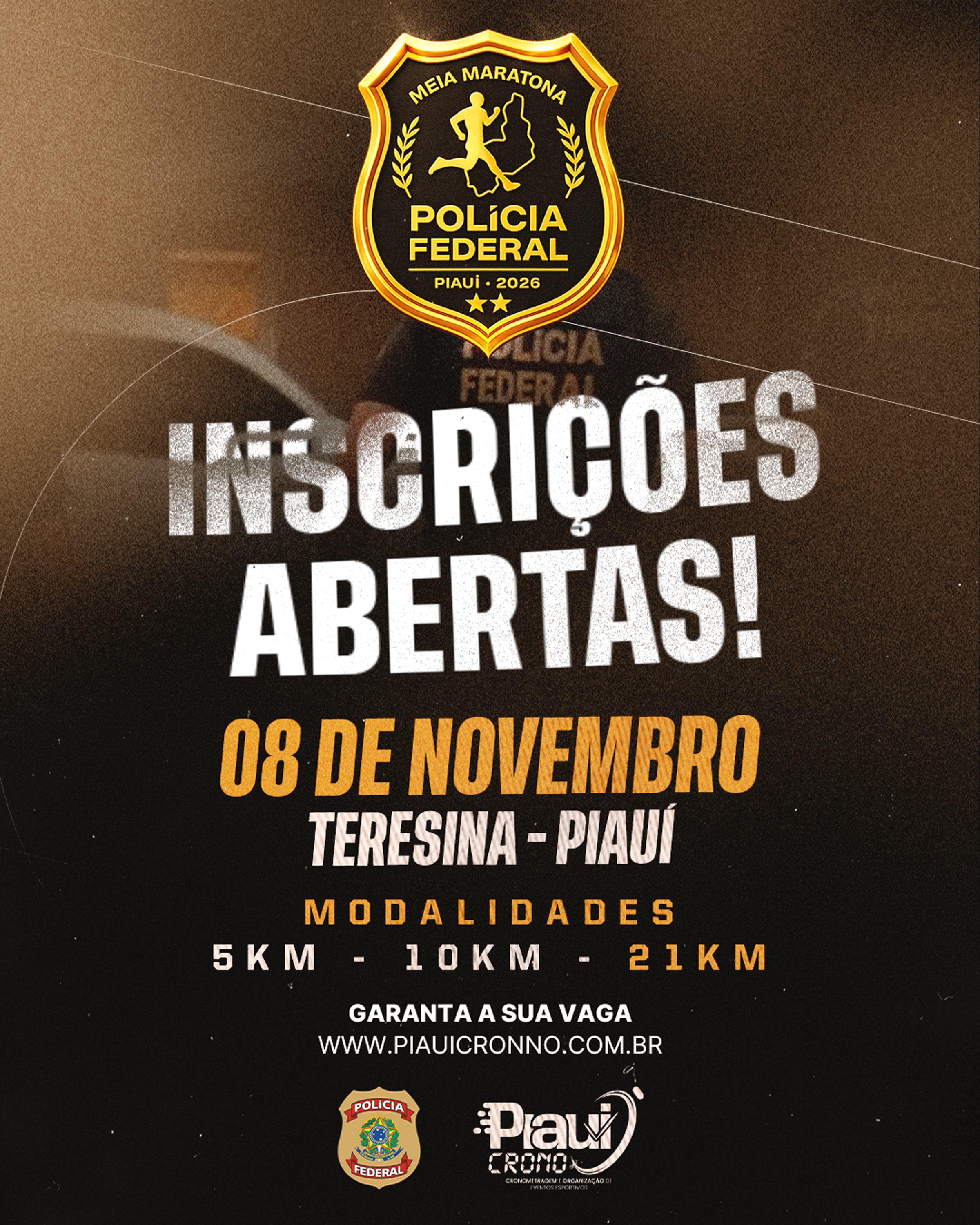 MEIA MARATONA DA PF - Banner