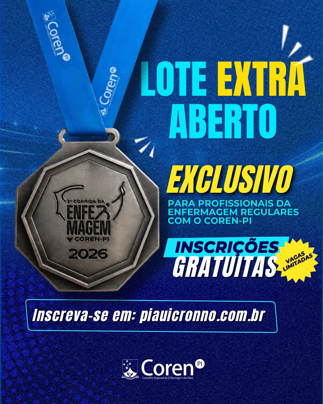 2ª CORRIDA DA ENFERMAGEM - Banner