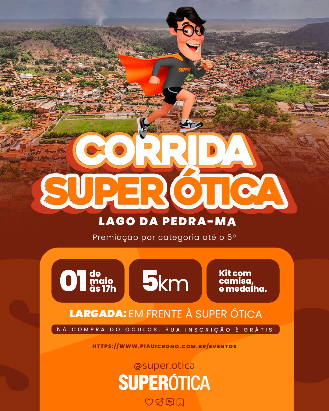 CORRIDA SUPER ÓTICA - Banner