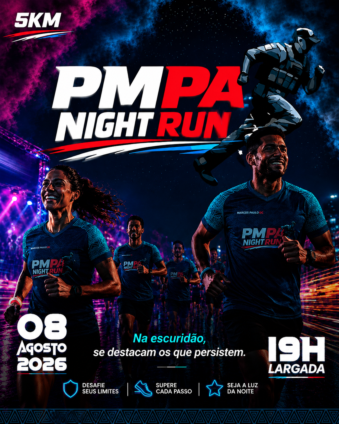 I CORRIDA PMPA - NIGHT RUN - Banner
