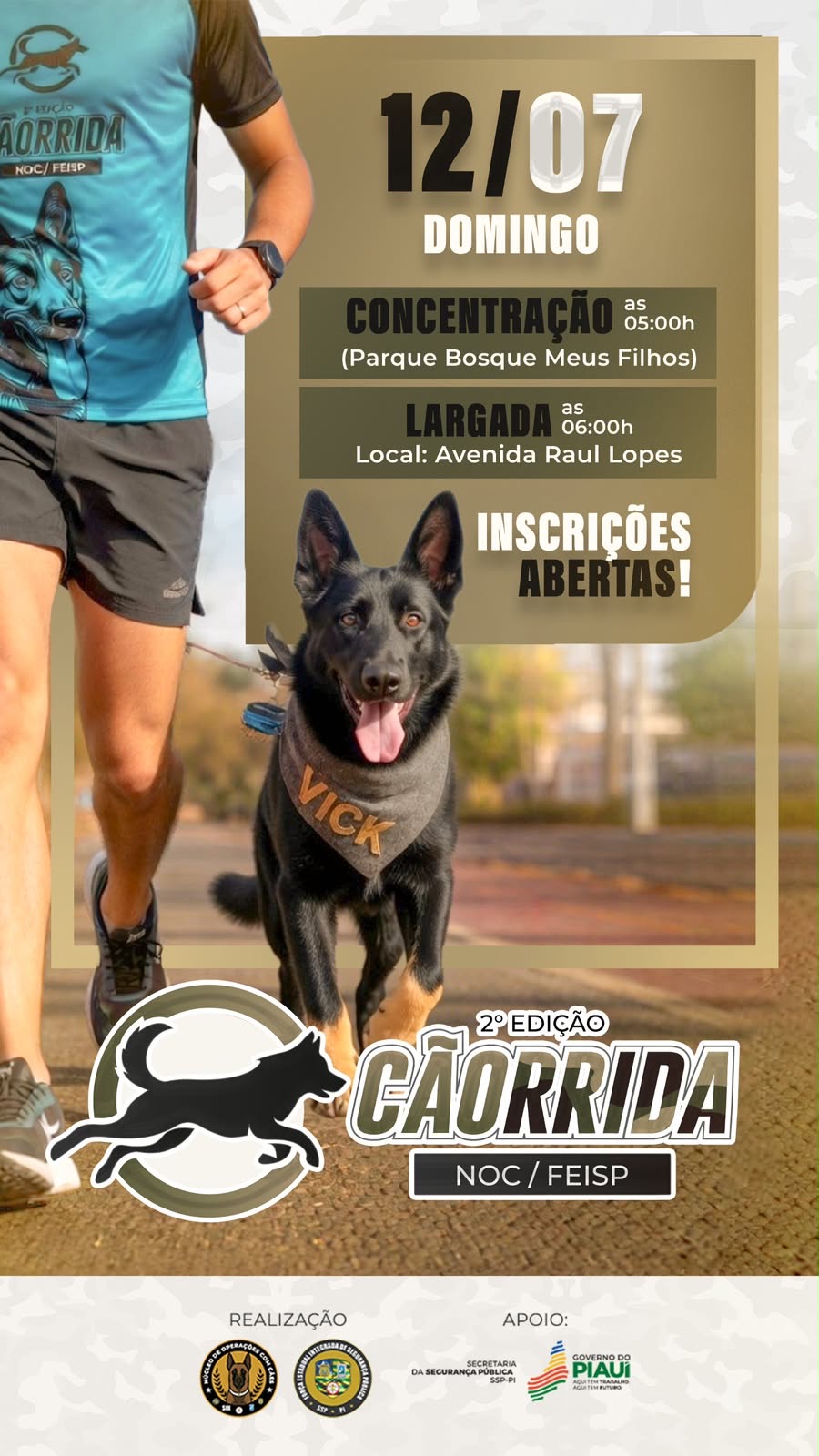 2ª EDIÇÃO CAORIDA - NOC/FEISP - Banner