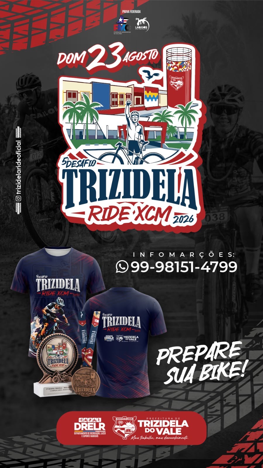 Imagem do Percurso - DESAFIO TRIZIDELA RIDE - XCM