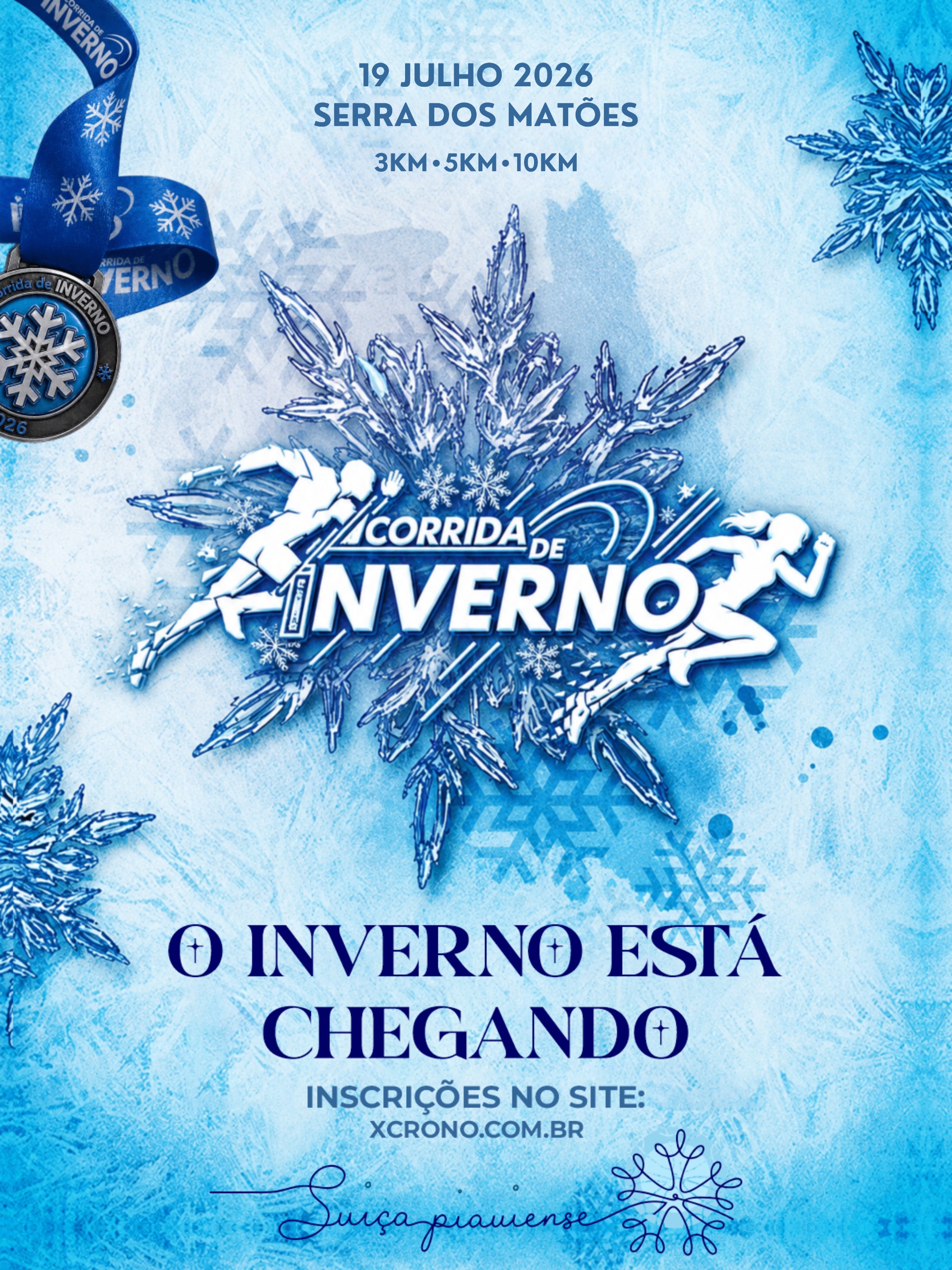 CORRIDA DE INVERNO - SERRA DOS MATÕES - Banner