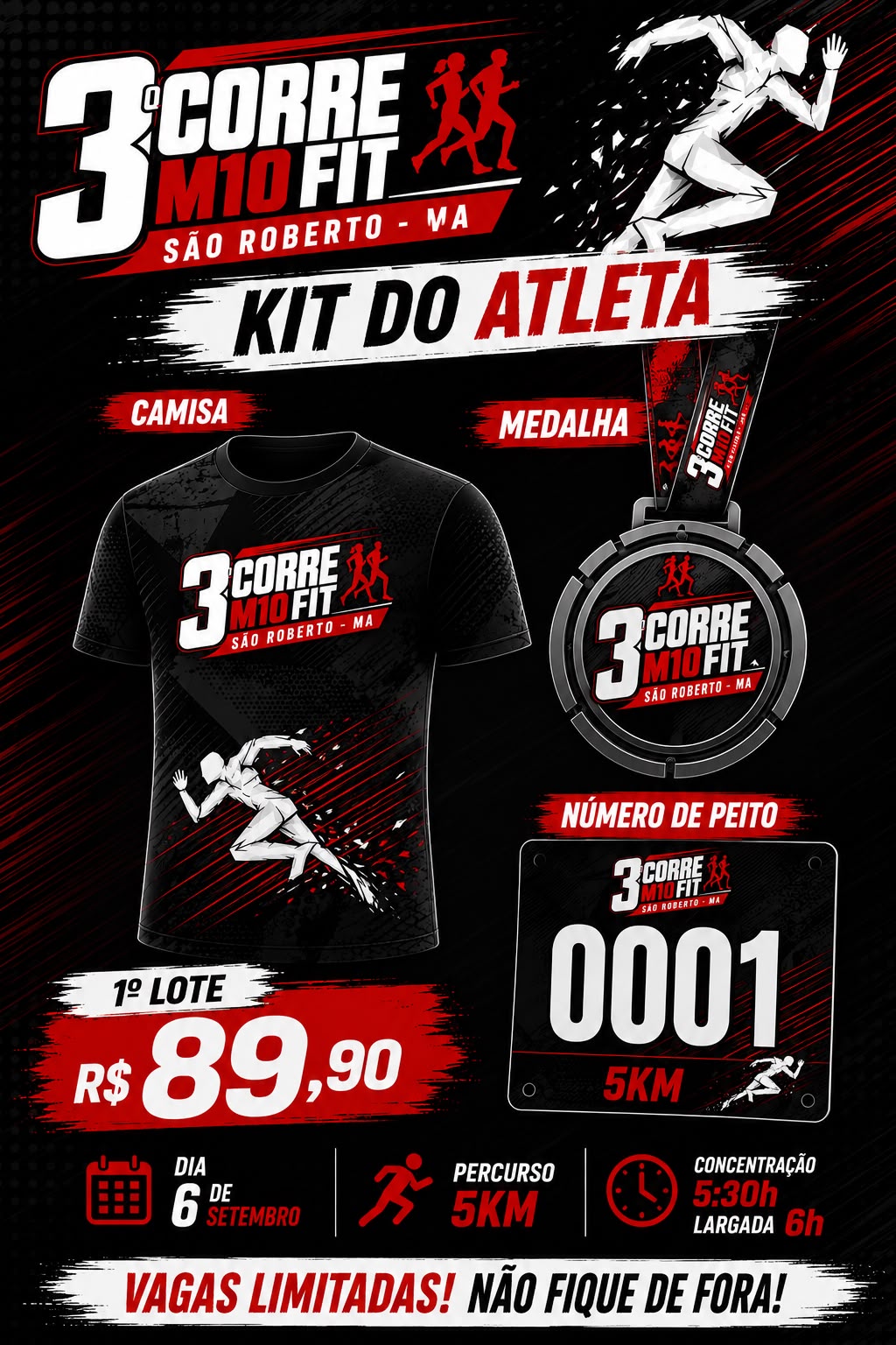 3º CORRE M10 FIT - Banner