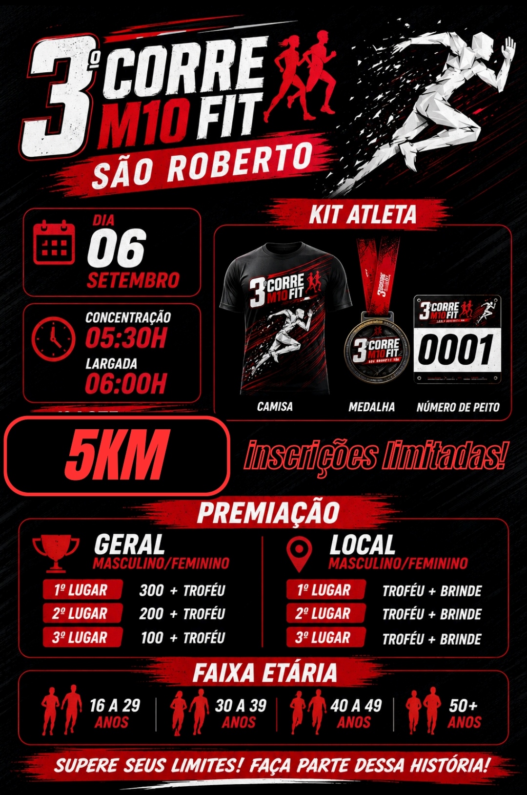 3º CORRE M10 FIT - Banner