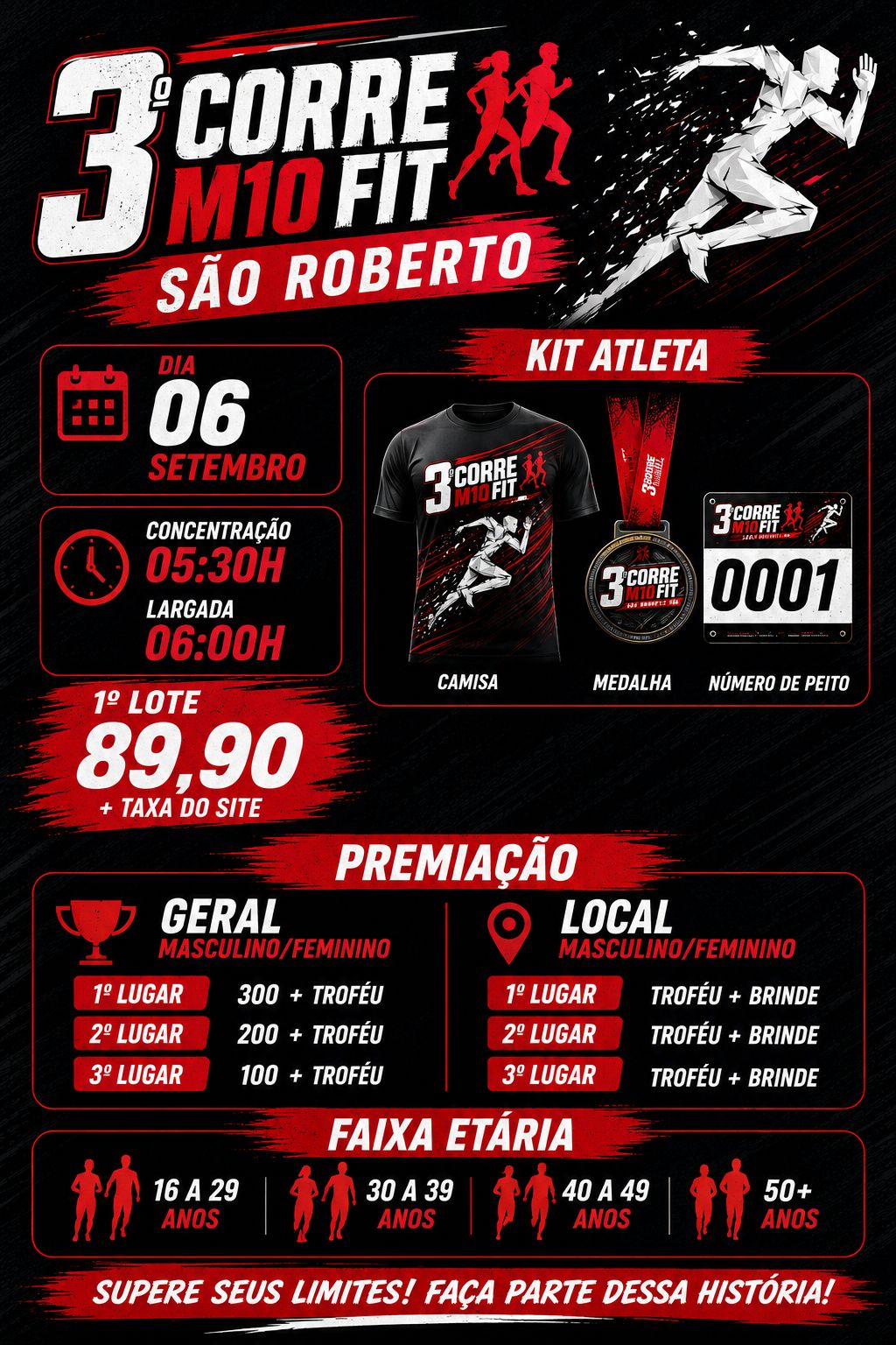3º CORRE M10 FIT - Banner