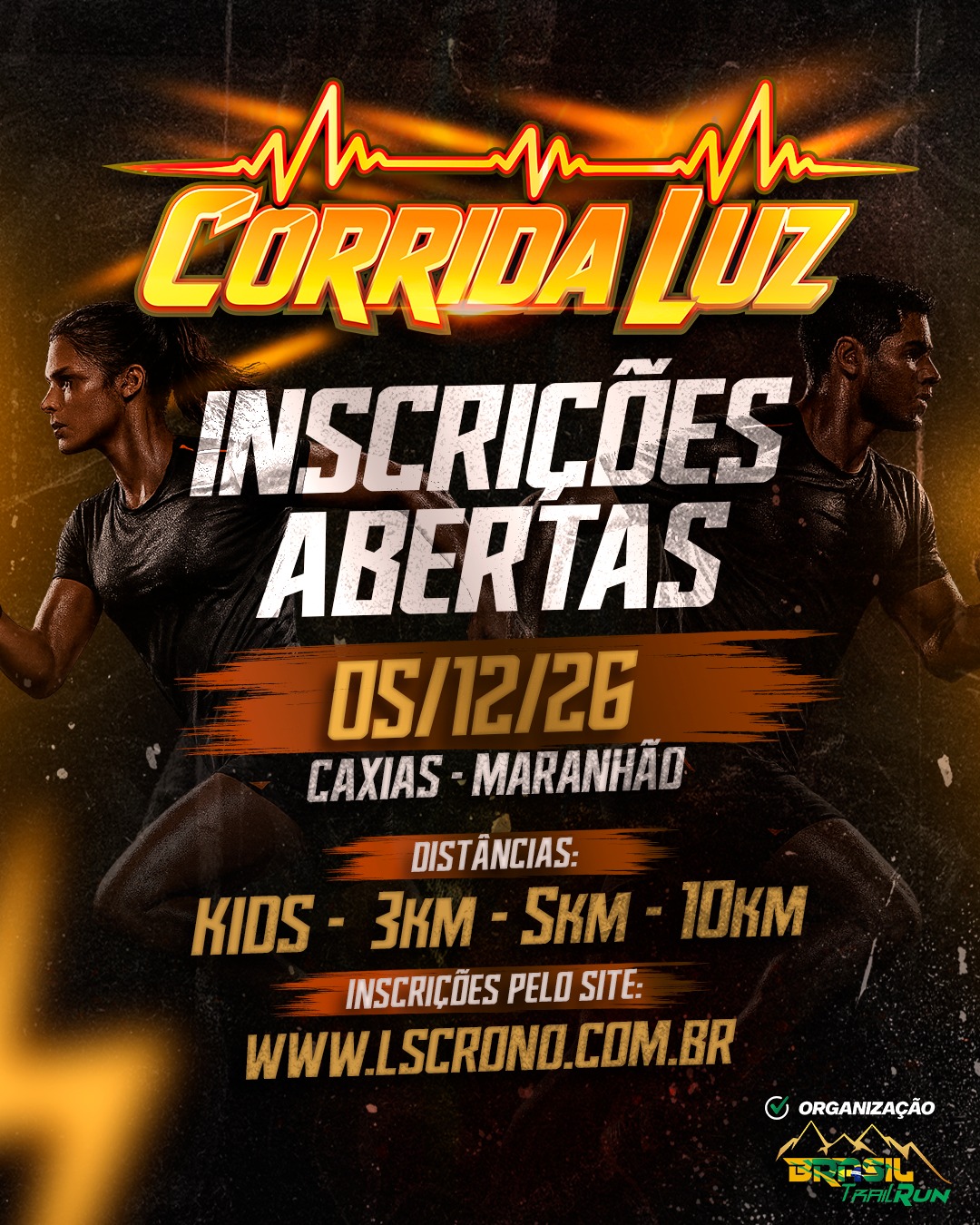 CORRIDA LUZ 5ª EDIÇÃO  - Banner