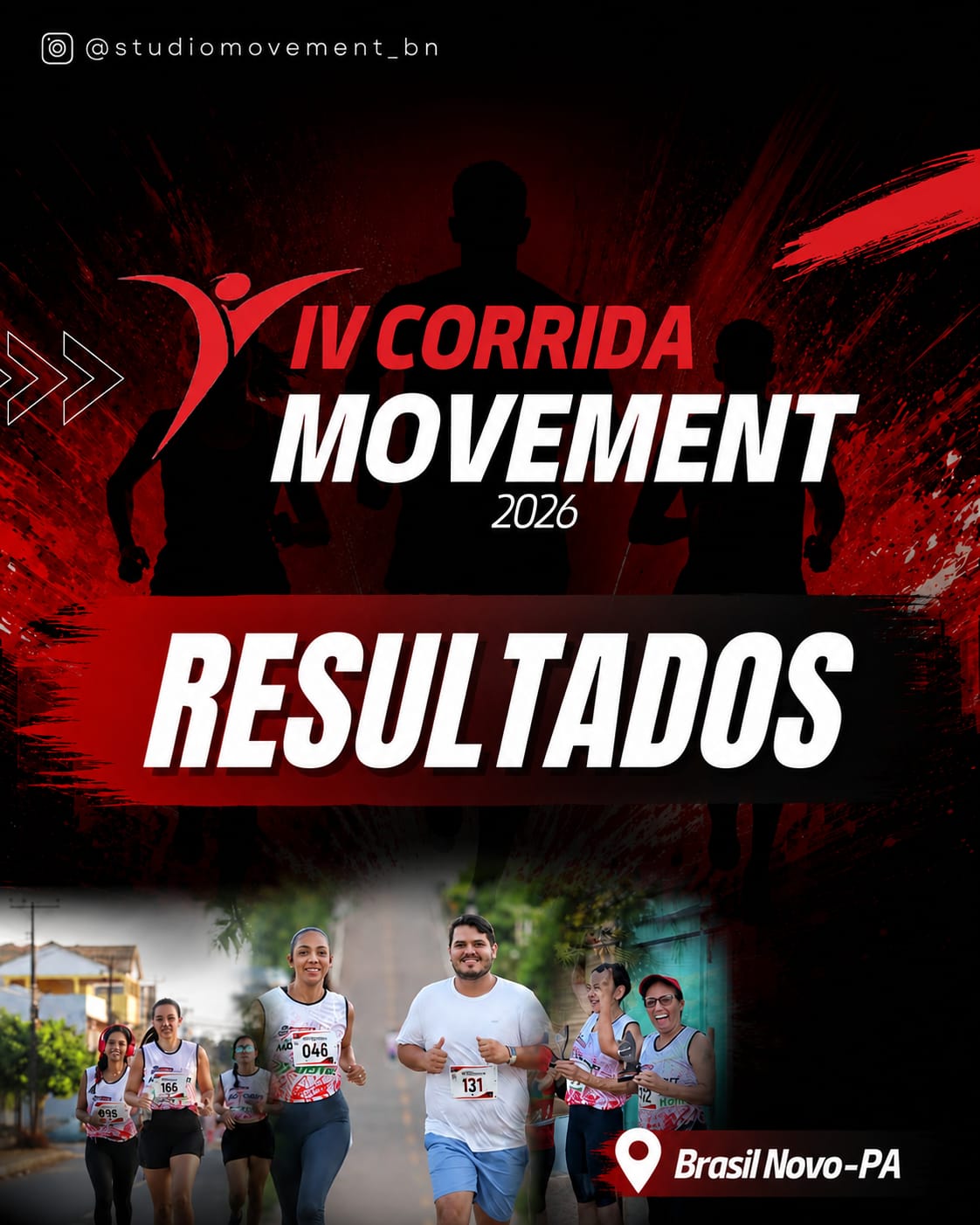 IV CORRIDA MOVEMENT 2026 - Banner