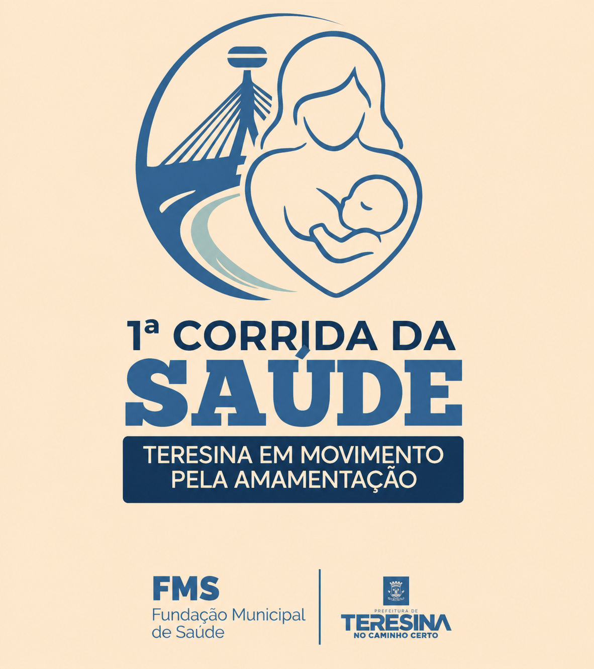 1ª CORRIDA DA SAÚDE - TERESINA EM MOVIMENTO PELA AMAMENTAÇÃO  - Banner