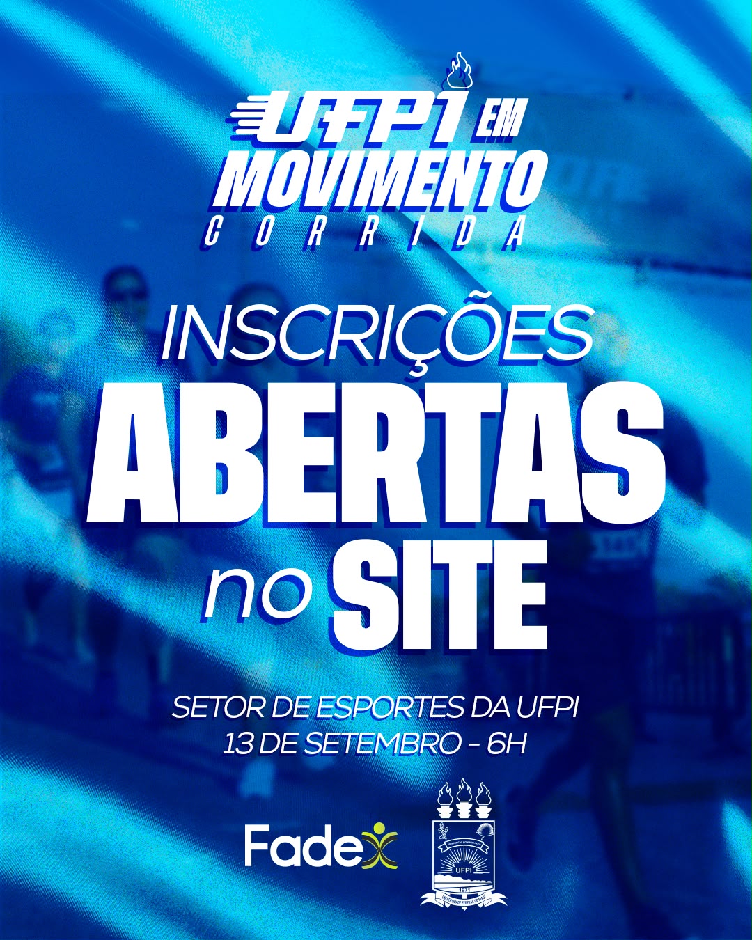 UFPI em Movimento – Corrida - Banner