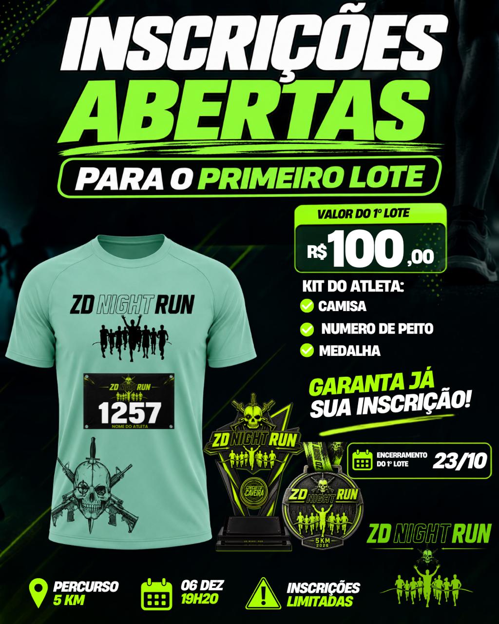 ZD NIGHT RUN CIRCUITO CAVEIRA  - Banner