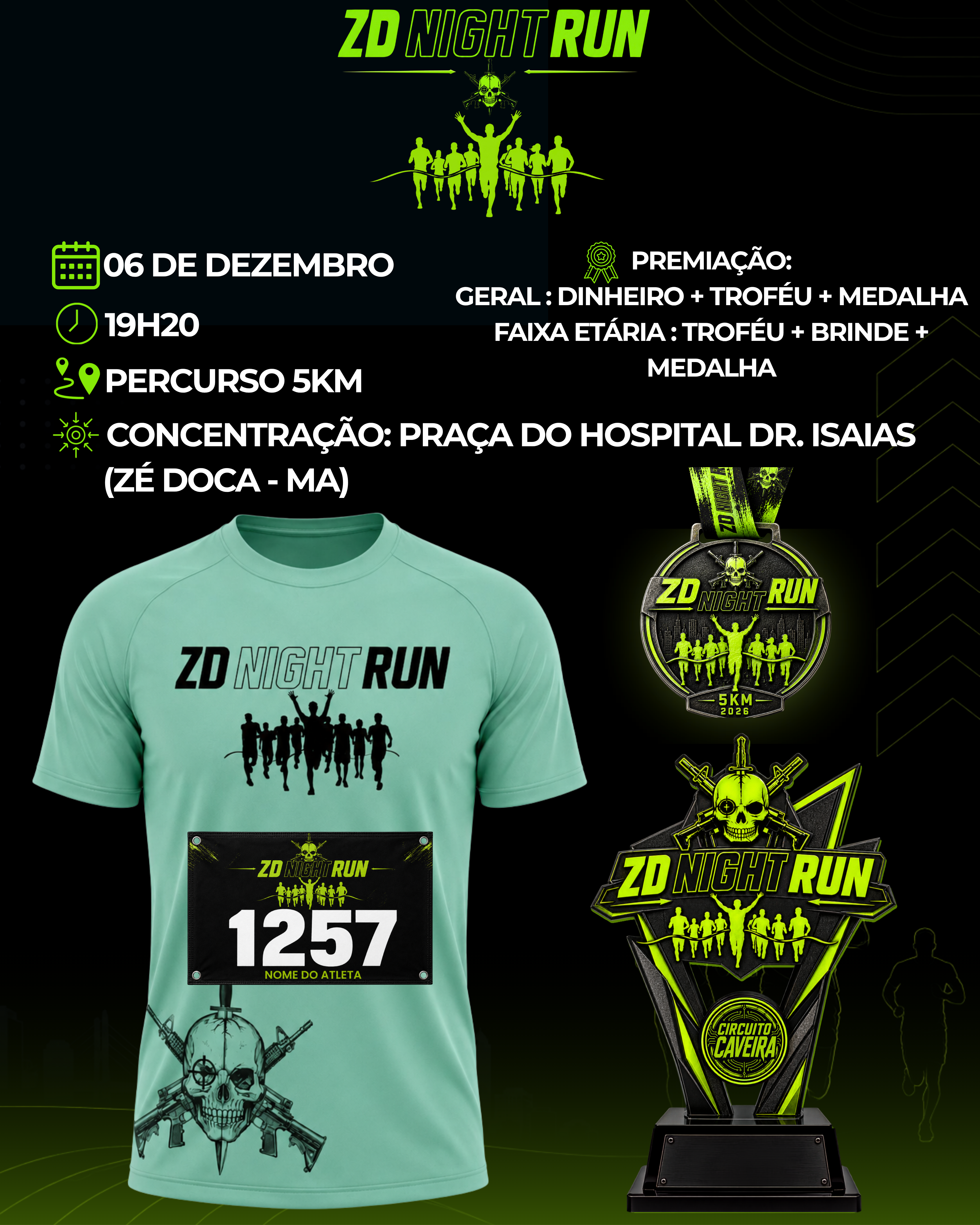 ZD NIGHT RUN CIRCUITO CAVEIRA  - Banner