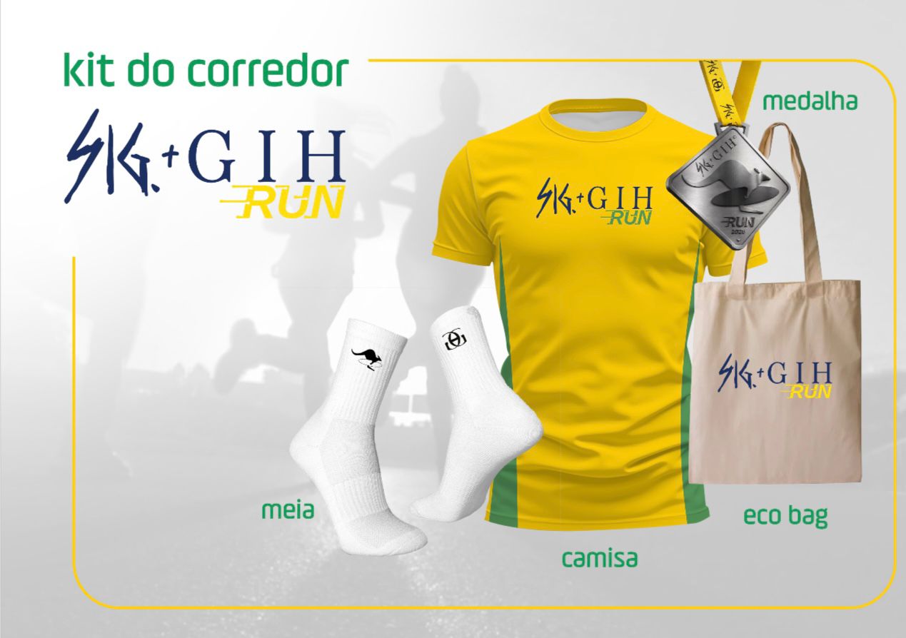 Imagem do Percurso - Corrida SIG+GIH