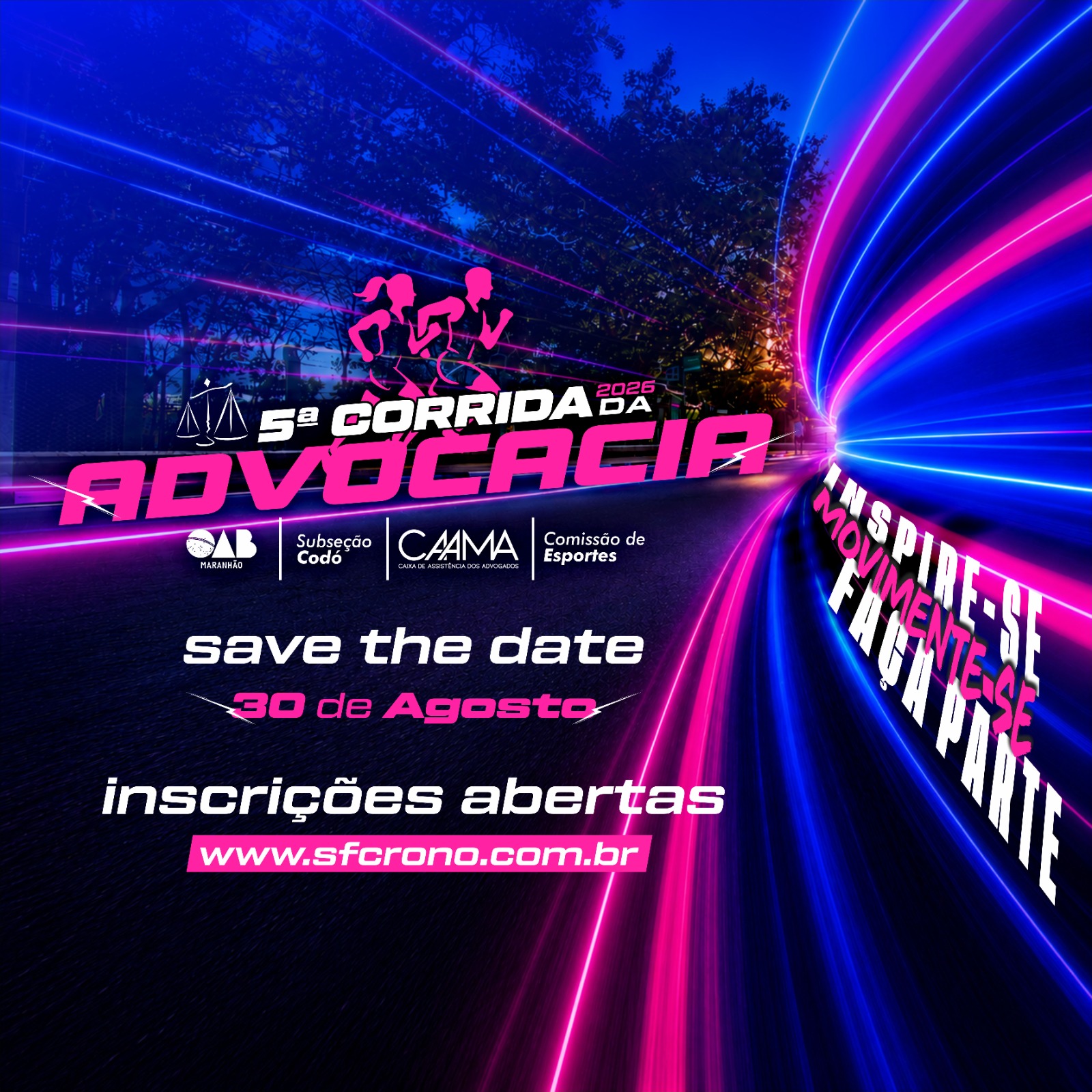 5ª CORRIDA DA ADVOCACIA - Banner