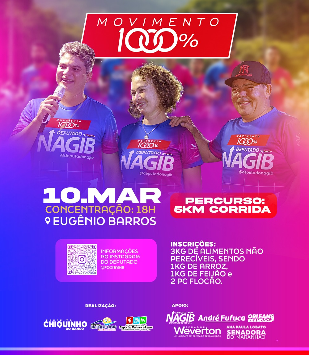 CORRIDA 1000 % EUGENIO BARROS - Banner