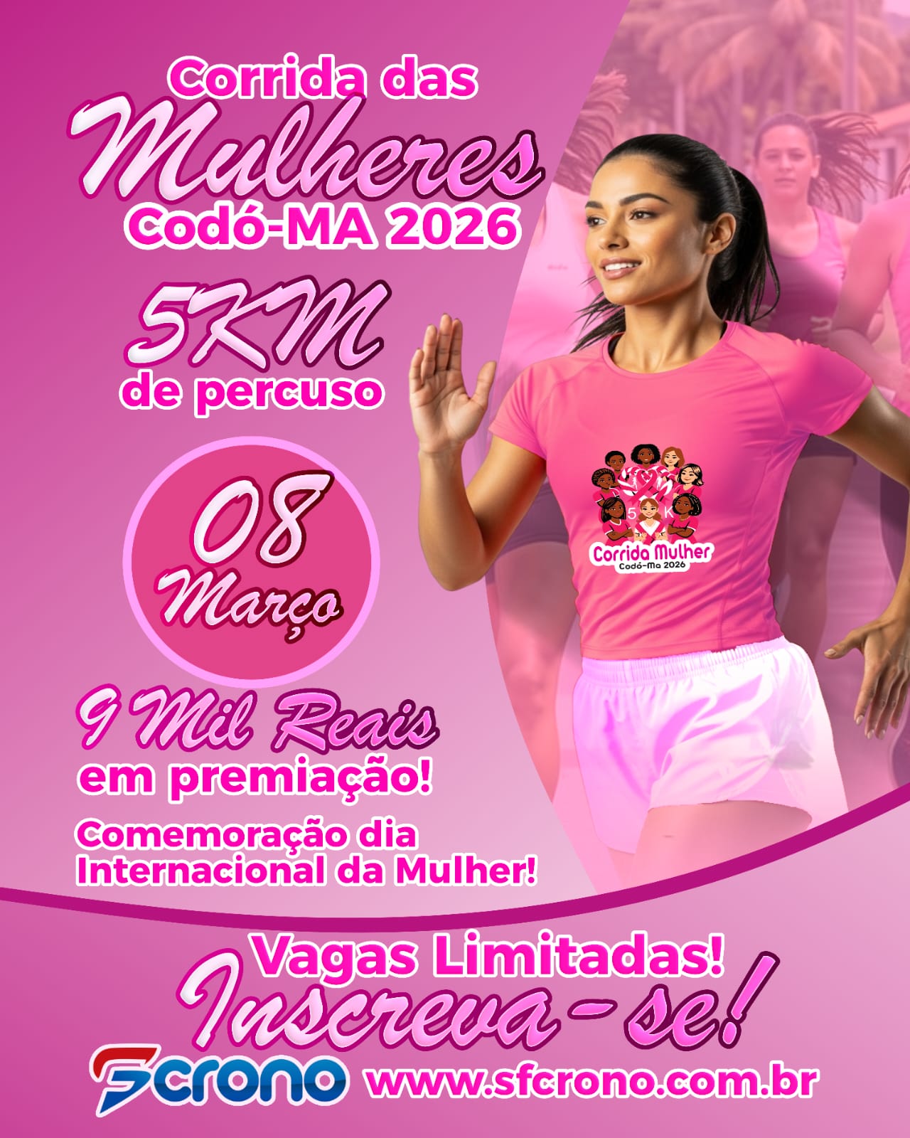 Corrida das Mulheres  - Banner