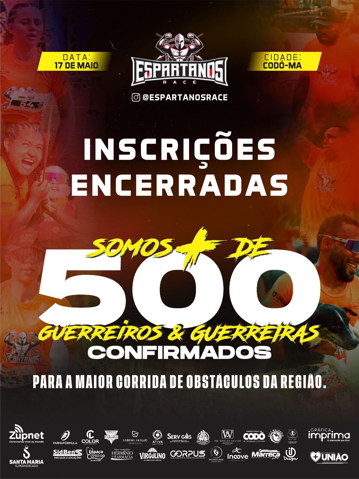 ESPARTANOS RACE- 4° edição - Banner