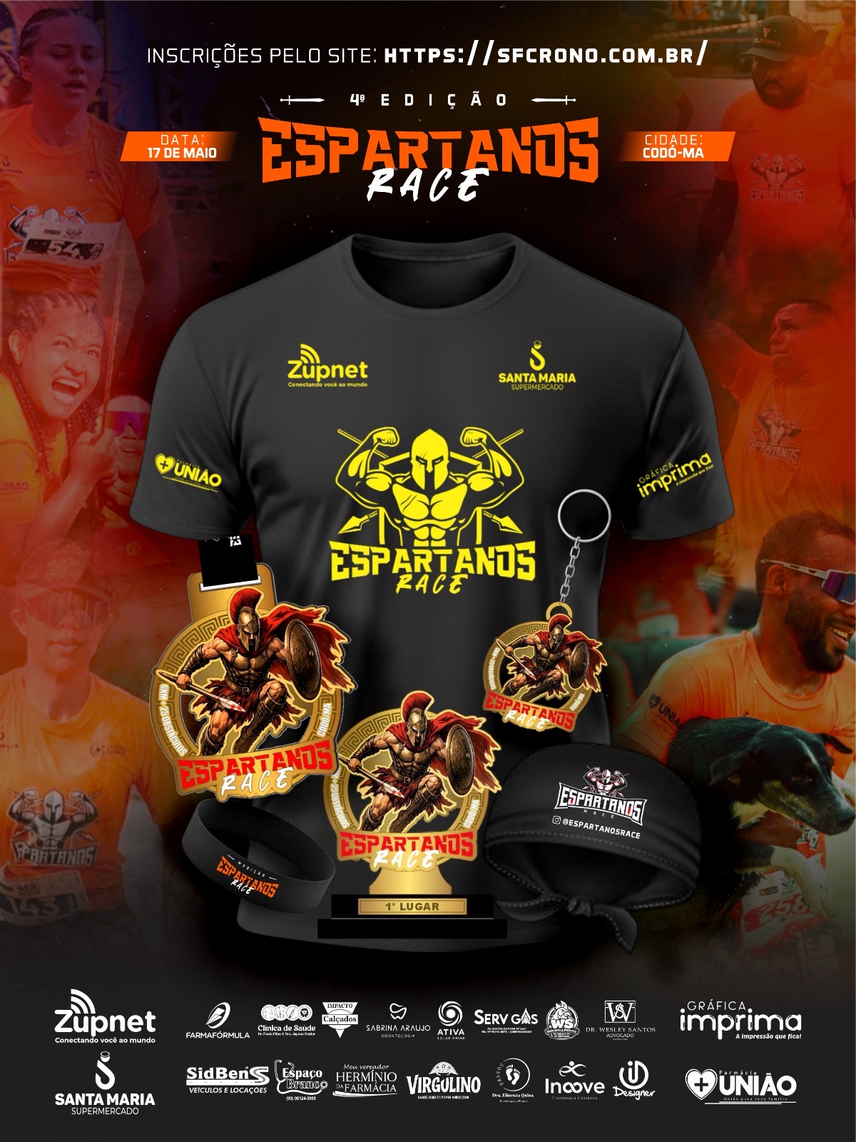 ESPARTANOS RACE- 4° edição - Banner