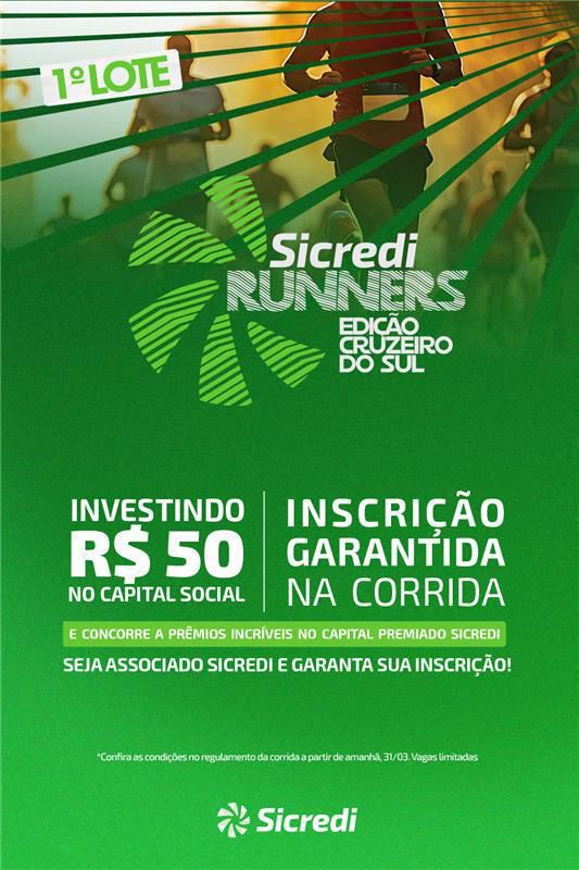 MEIA MARATONA SICREDI RUNNERS - Banner