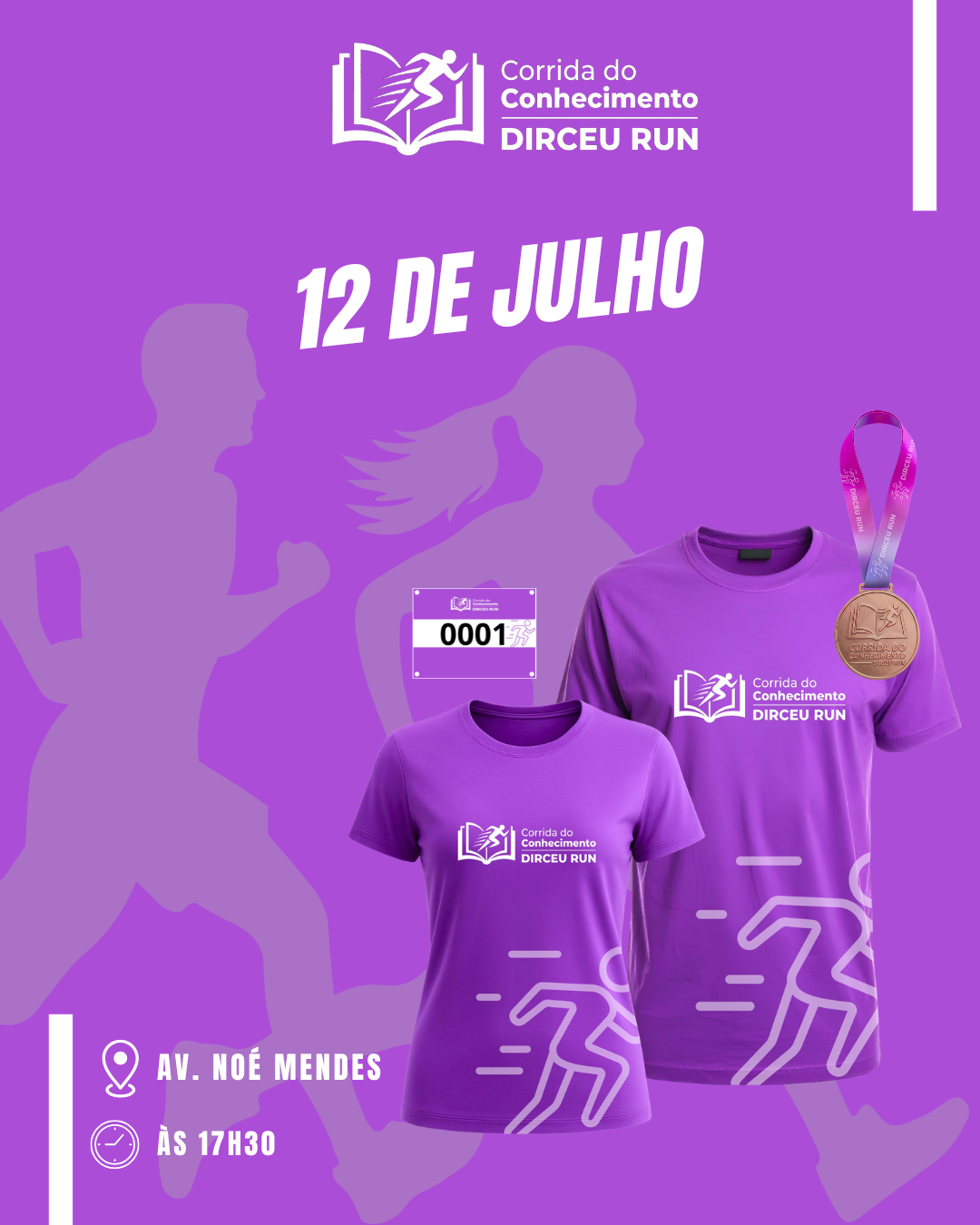 CORRIDA DO CONHECIMENTO | DIRCEU RUN - Banner