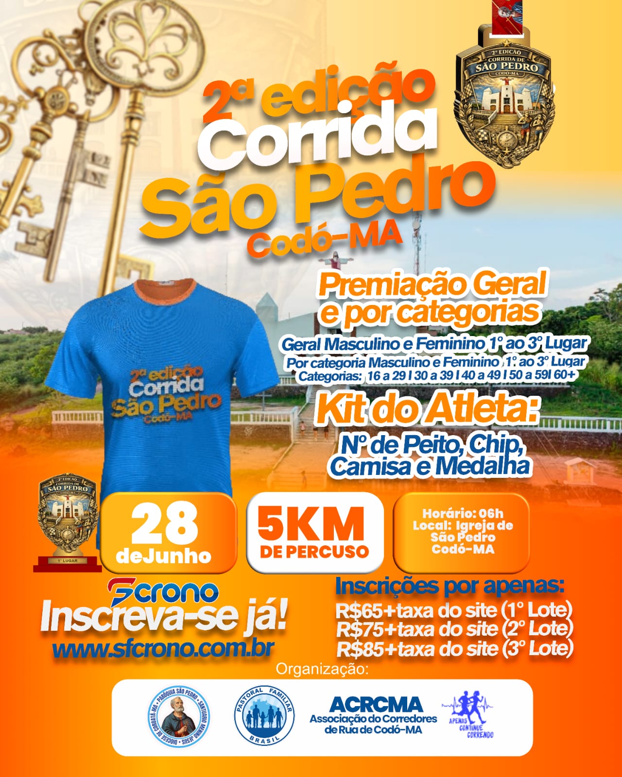 2° CORRIDA DE SÃO PEDRO - Banner