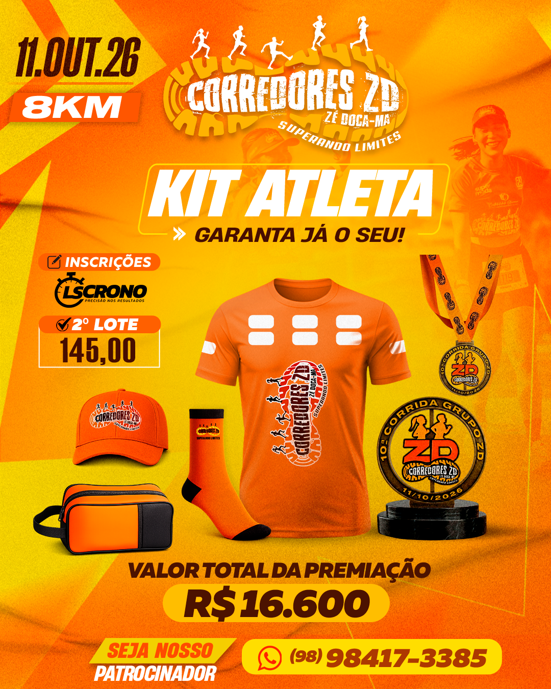 10ª CORRIDA GRUPO ZD - Banner