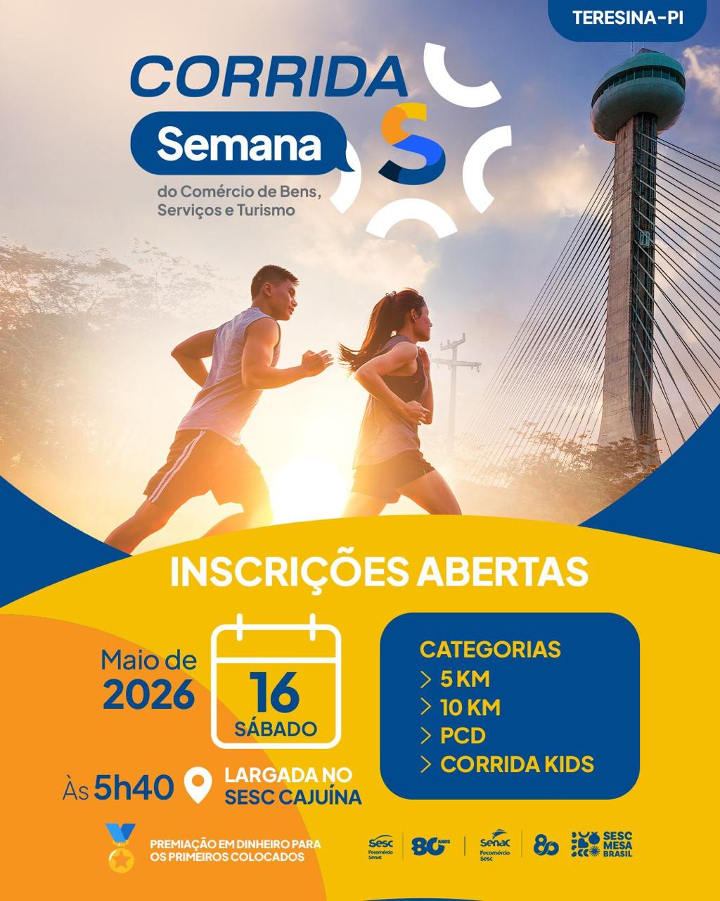 Corrida de Rua Semana S - Banner