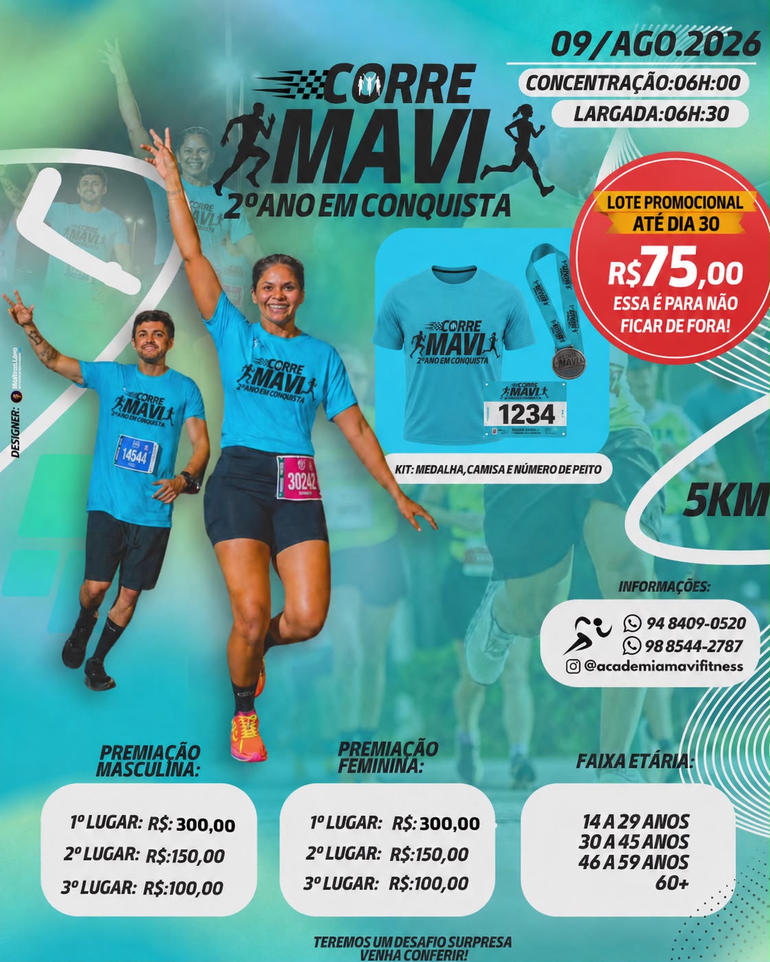 CORRE MAVI 02 ANO EM CONQUISTA - Banner