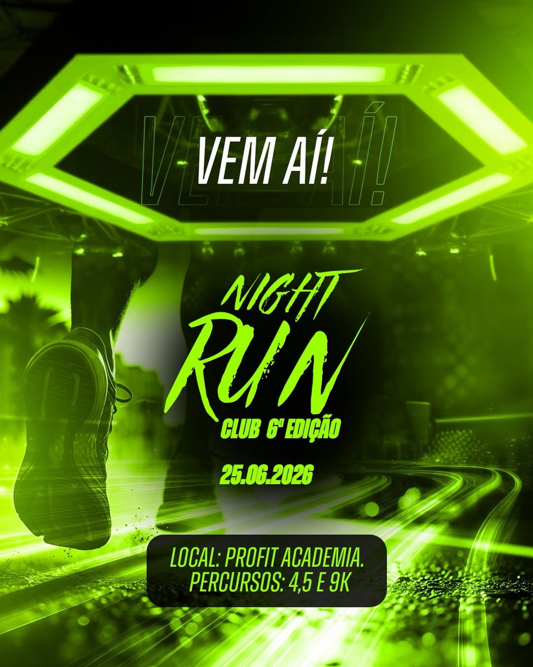 Night Run 6° Edição   - Banner