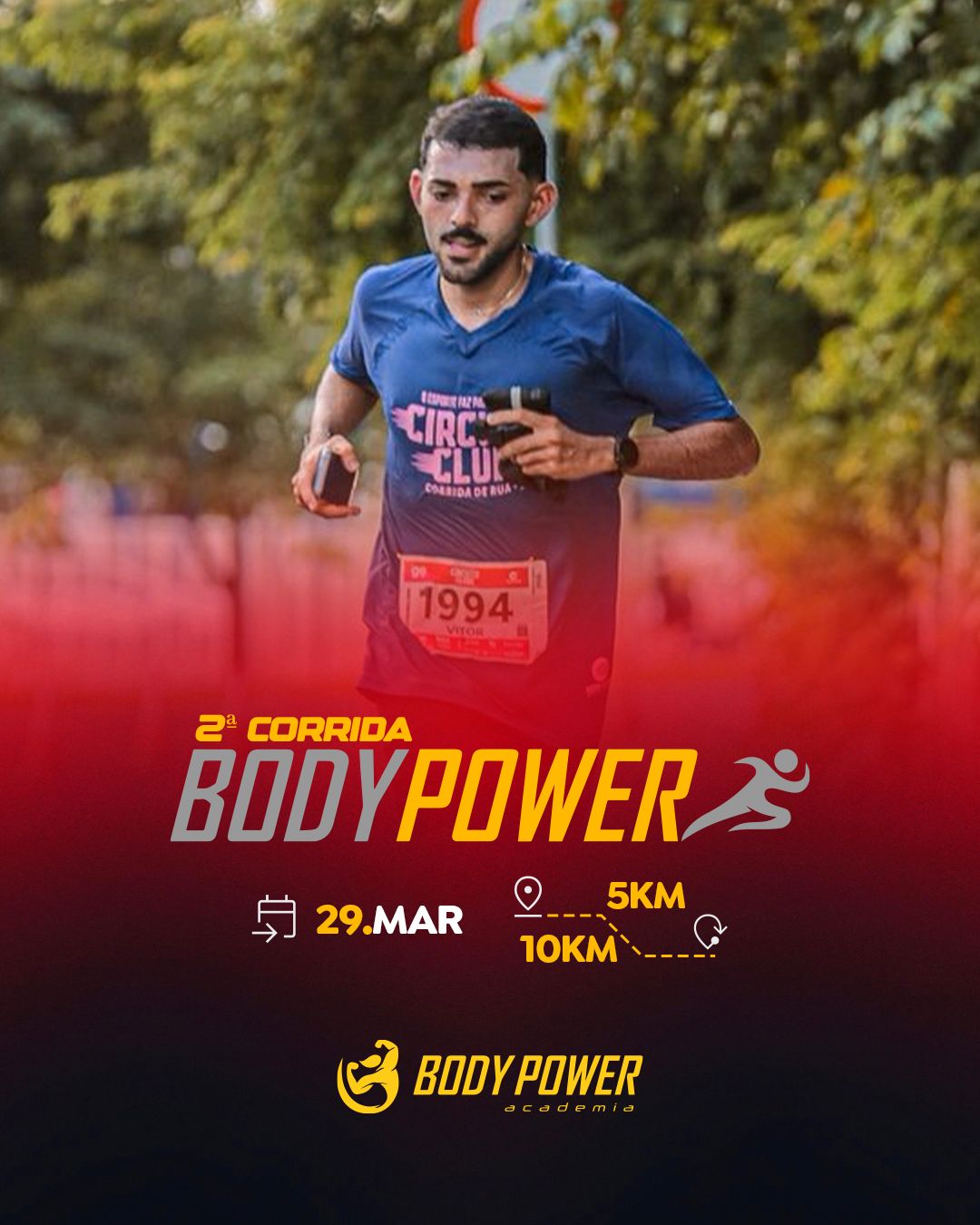 2ª CORRIDA BODY POWER - Banner