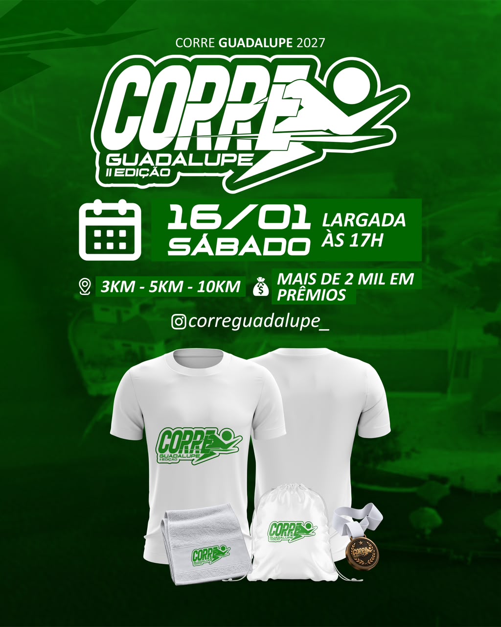CORRE GUADALUPE - 2ª EDIÇÃO - Banner