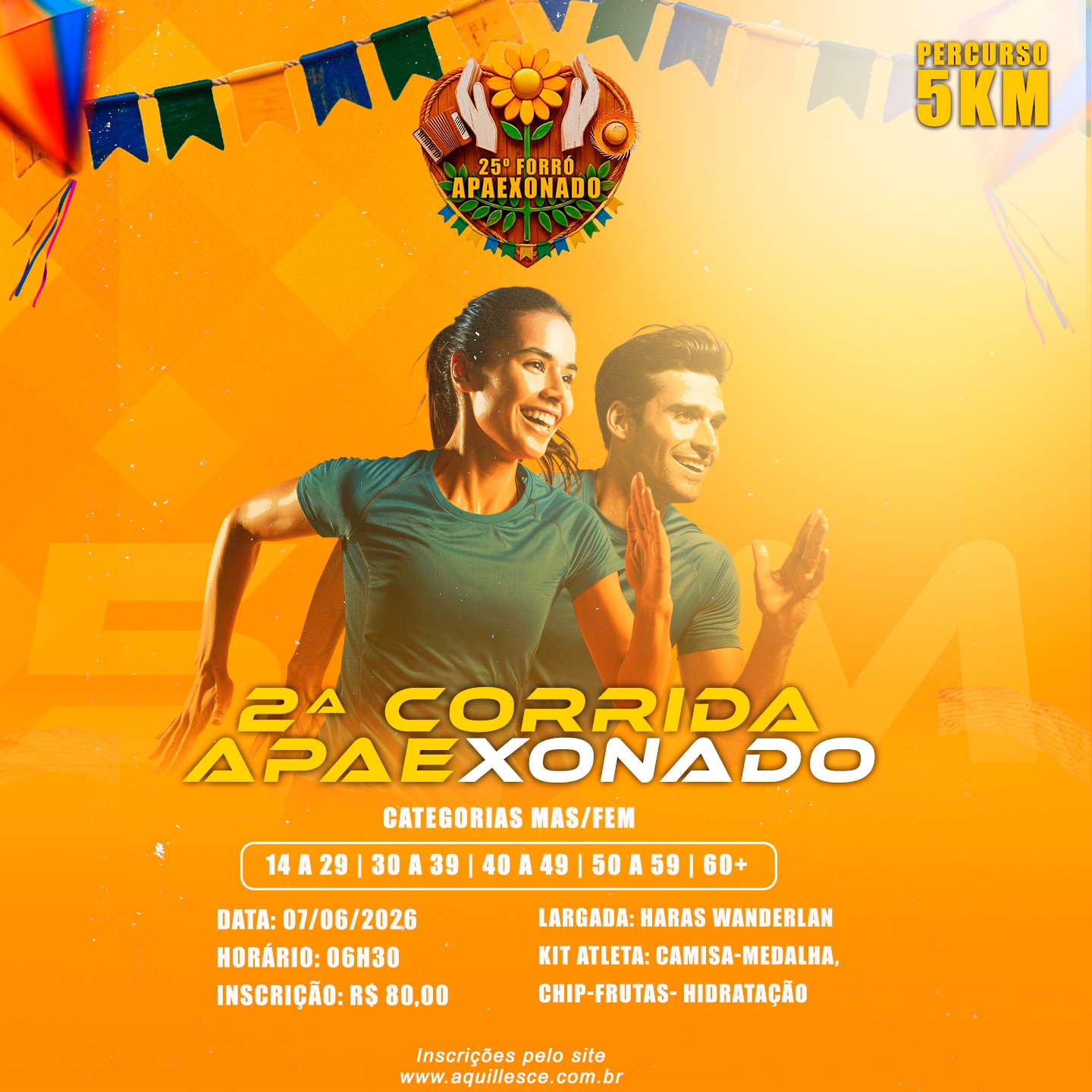2ª CORRIDA APAEXONADO - Banner