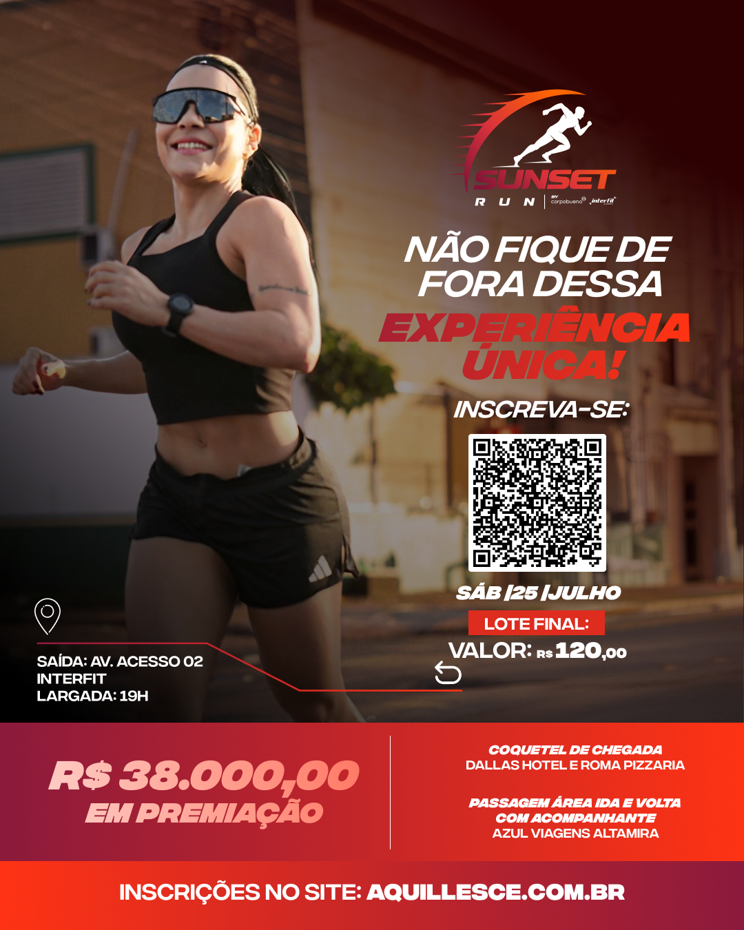 SUNSET RUN - BY CORPO BUENO/ INTER FIT - Banner